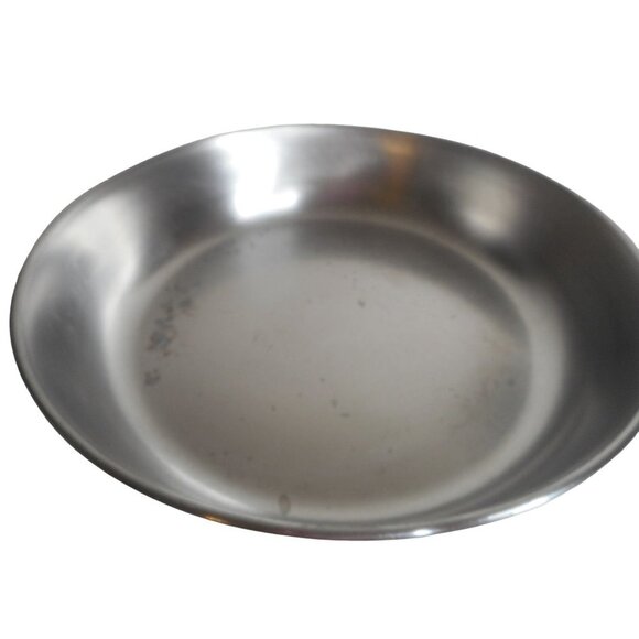 Vintage Revere Ware 1801 Copper Bottom 9 Inch Skillet USA No Lid Clinton ILL - Picture 2 of 5